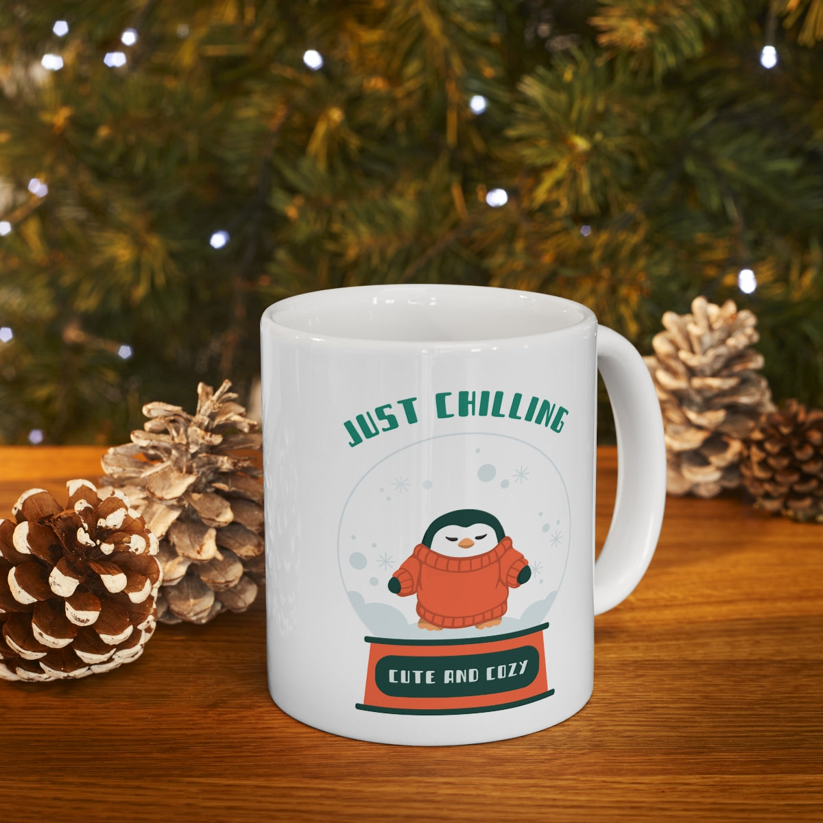 Cute Penguin Chill Mug