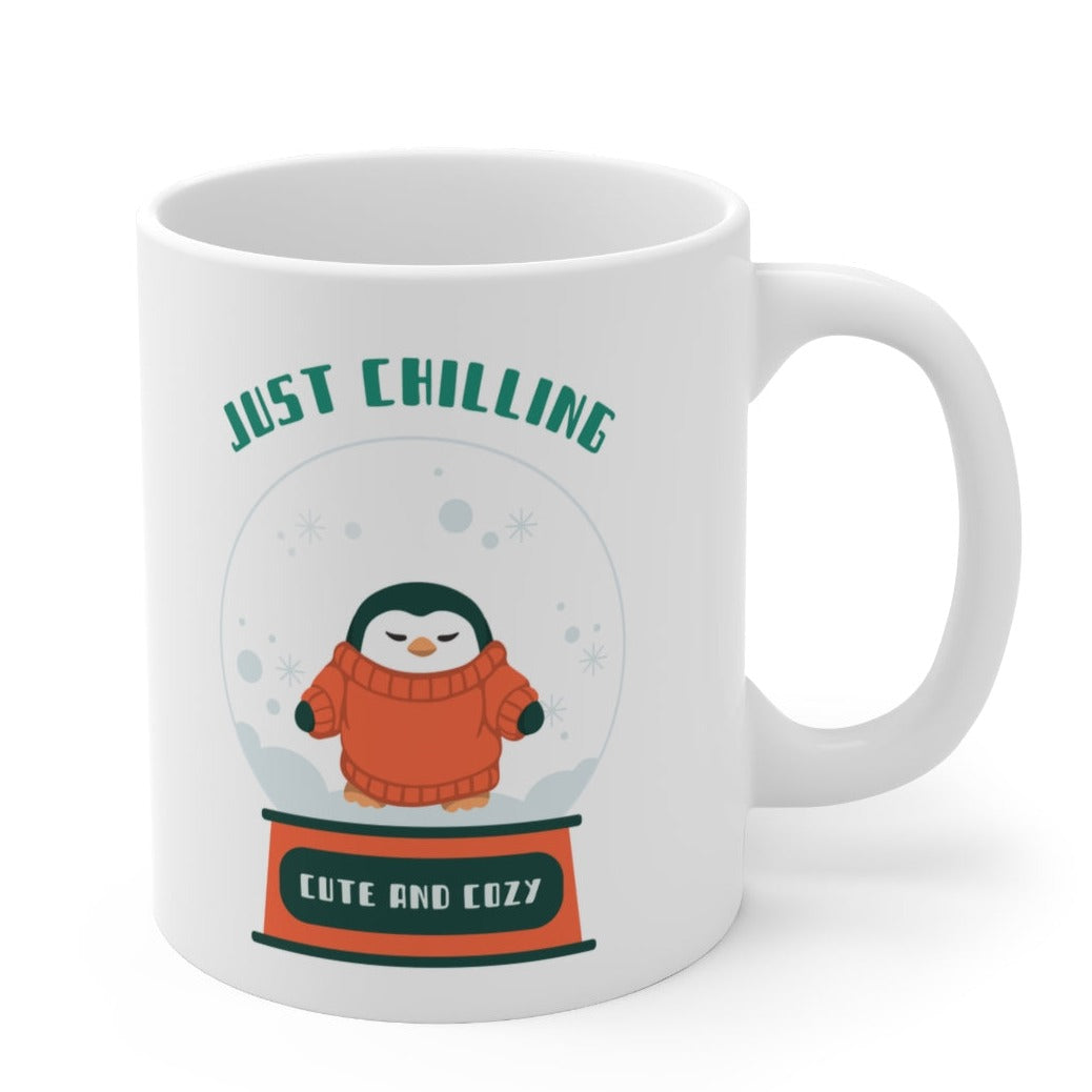 Cute Penguin Chill Mug