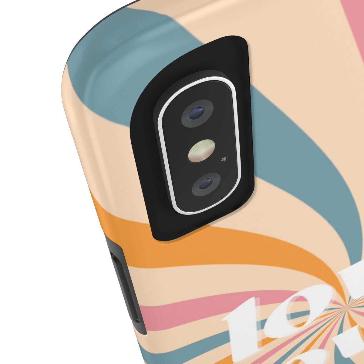 Retro Affection Touch Case for Wireless Charging on iPhone