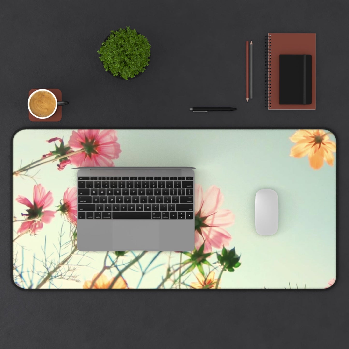 Field of Blooms Desk Pad