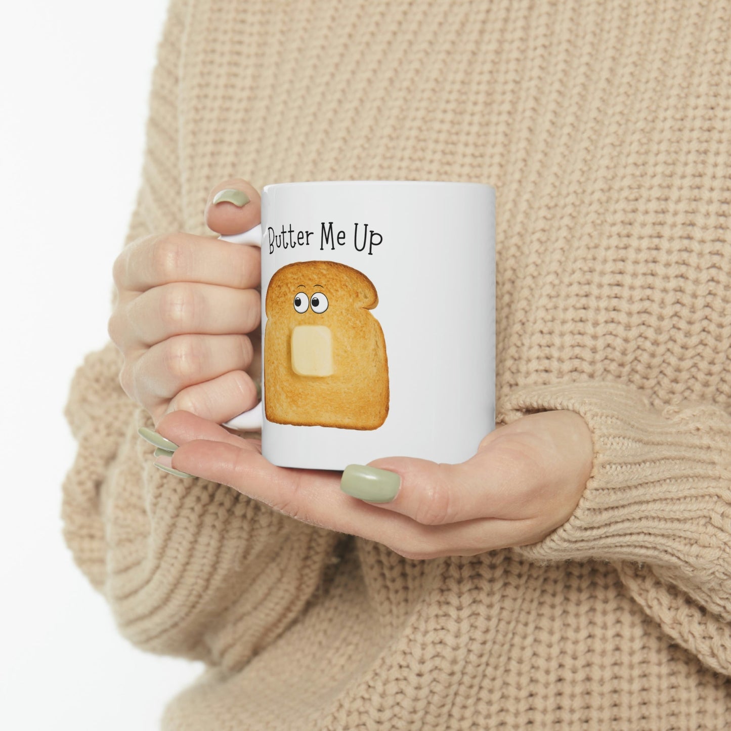 Novelty Mug - Toast Me Up with Butter