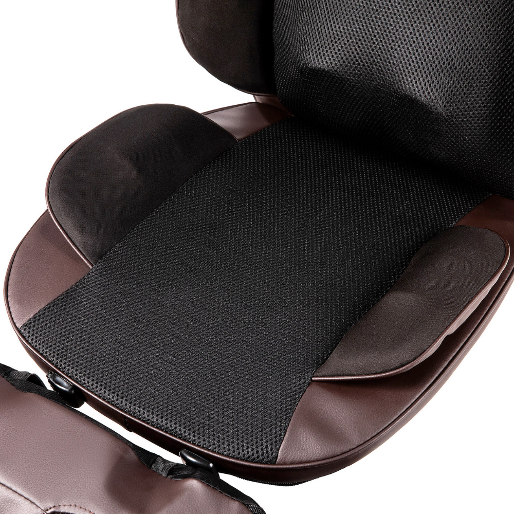 Deluxe Heated Seat Cushion with Additional Leg Massage Feature