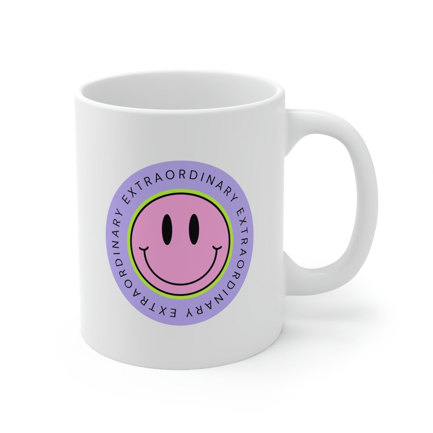 Happy Face Extraordinary Coffee Tea Mug