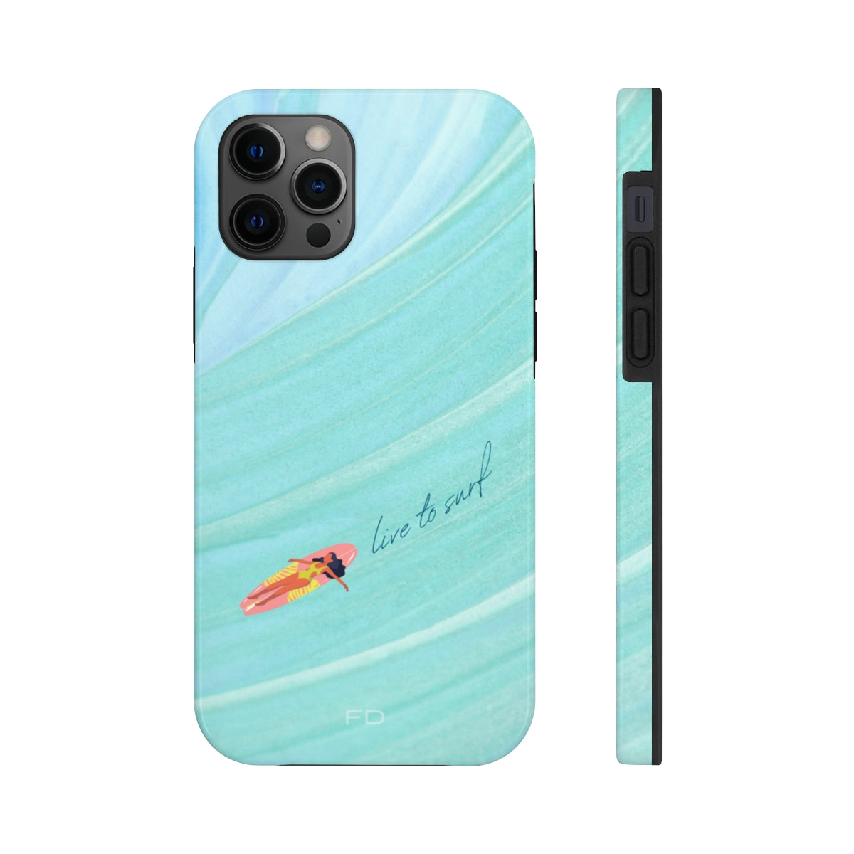 Surf Strong iPhone Case with Wireless Charging