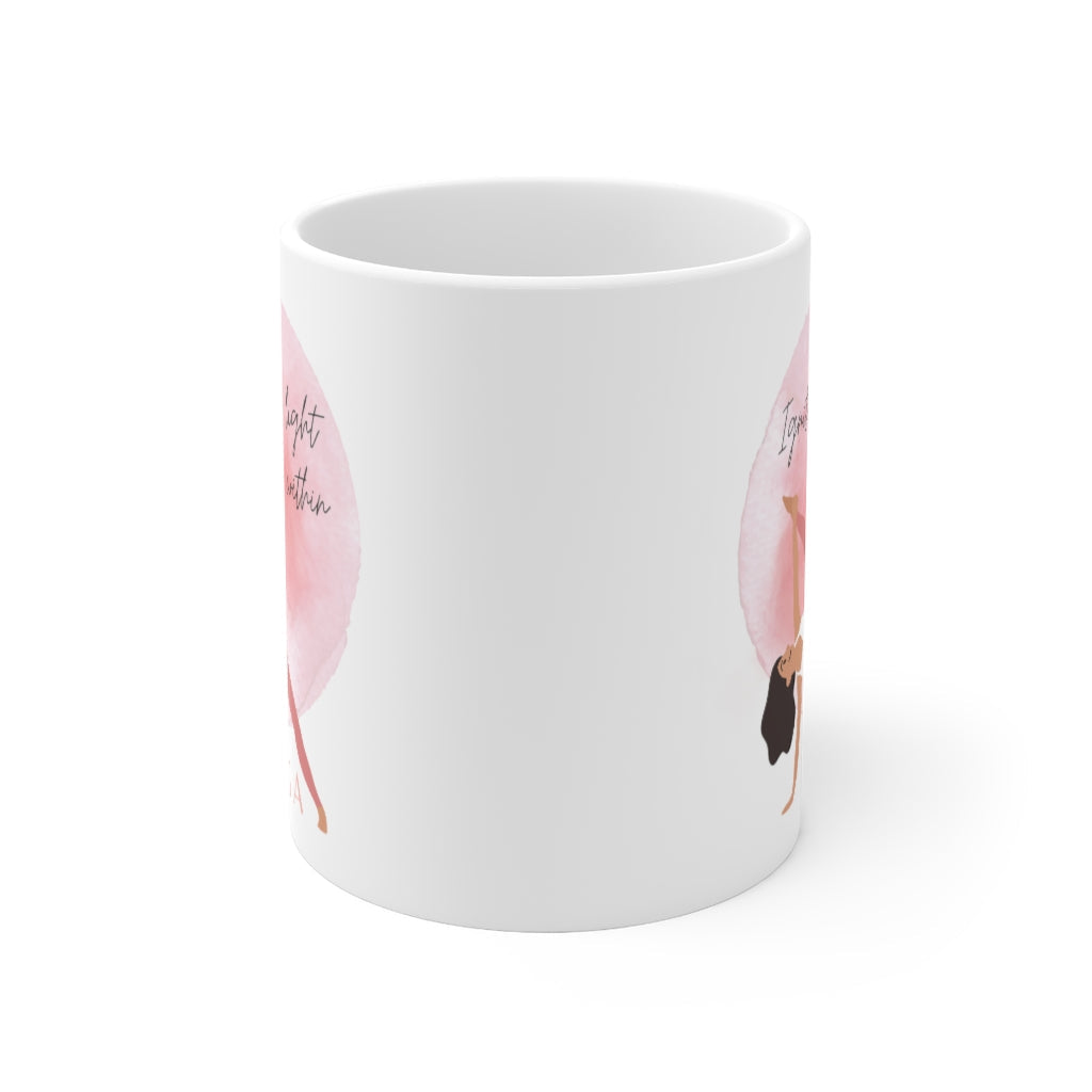 Light Up Your Yoga Journey Mug