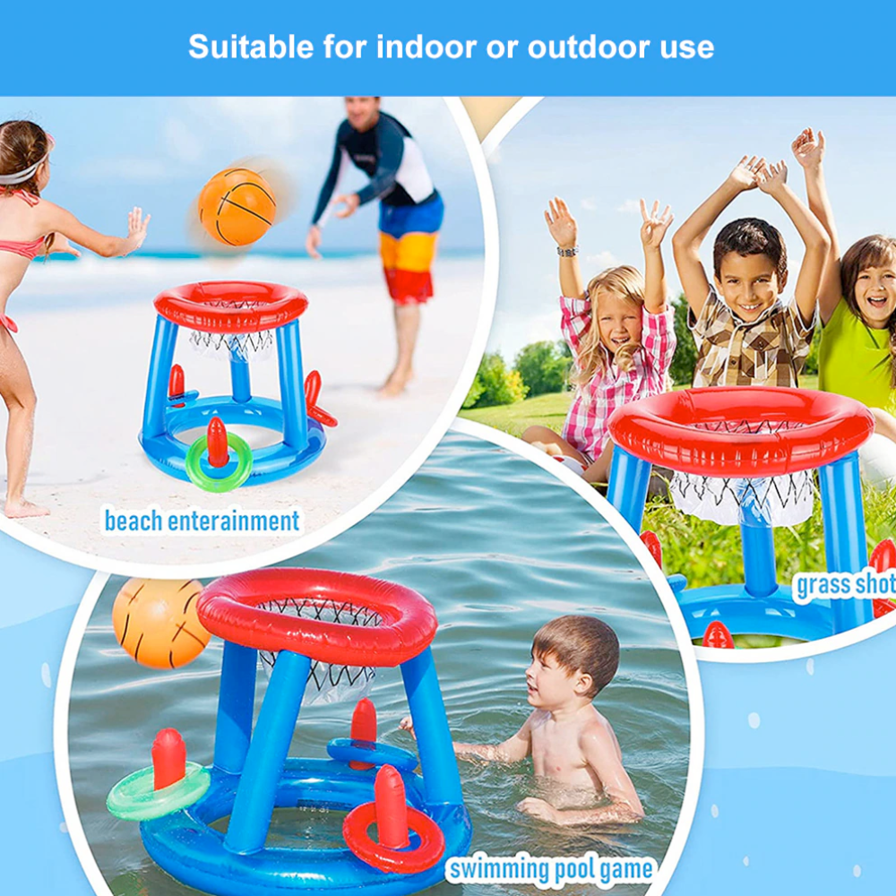 Basketball Hoop Set for Inflatable Swimming Pool