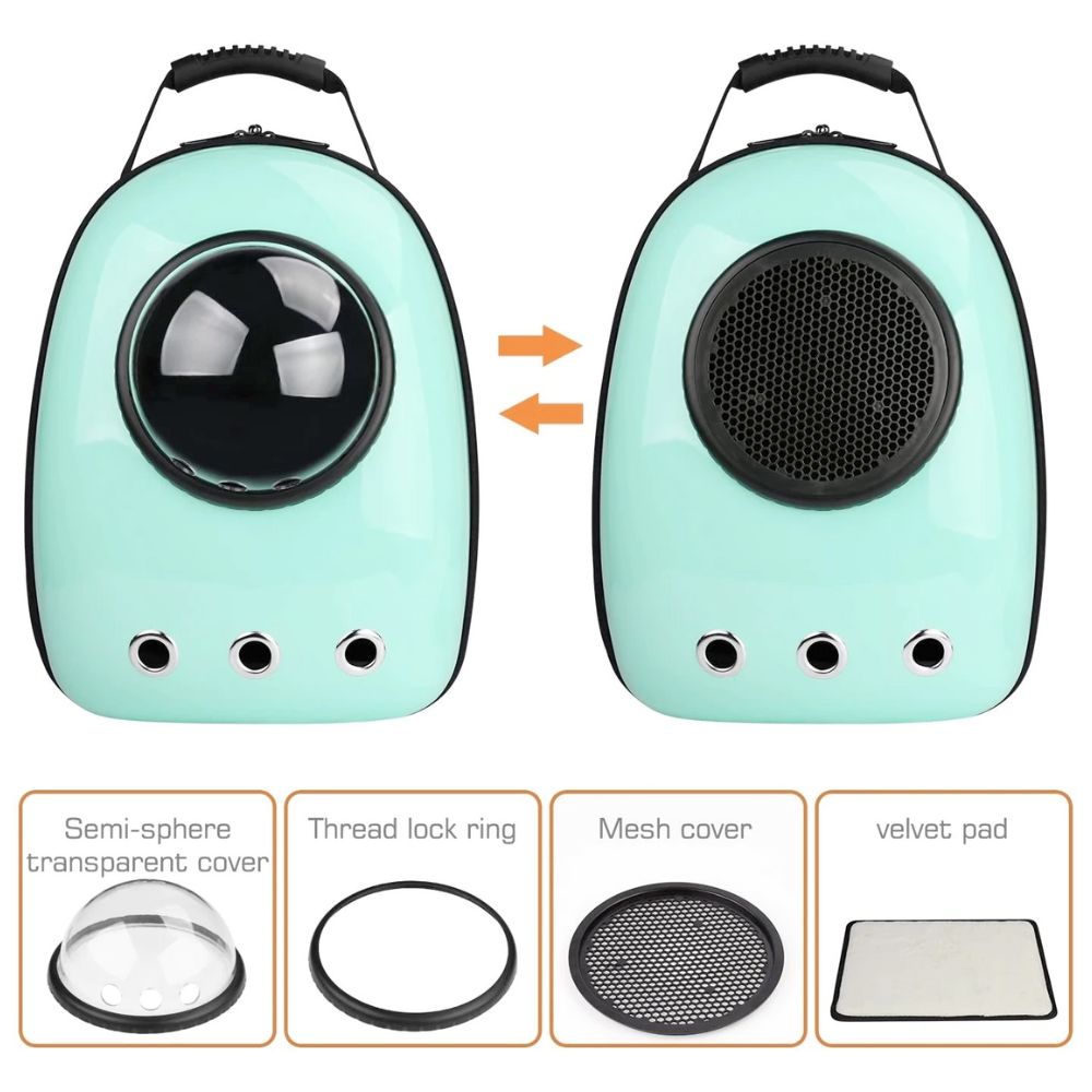 Hard Case Backpack for Traveling with Pets