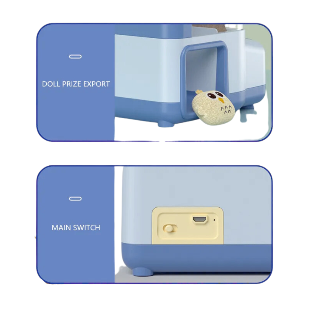 Compact Treasure Claw Game Machine