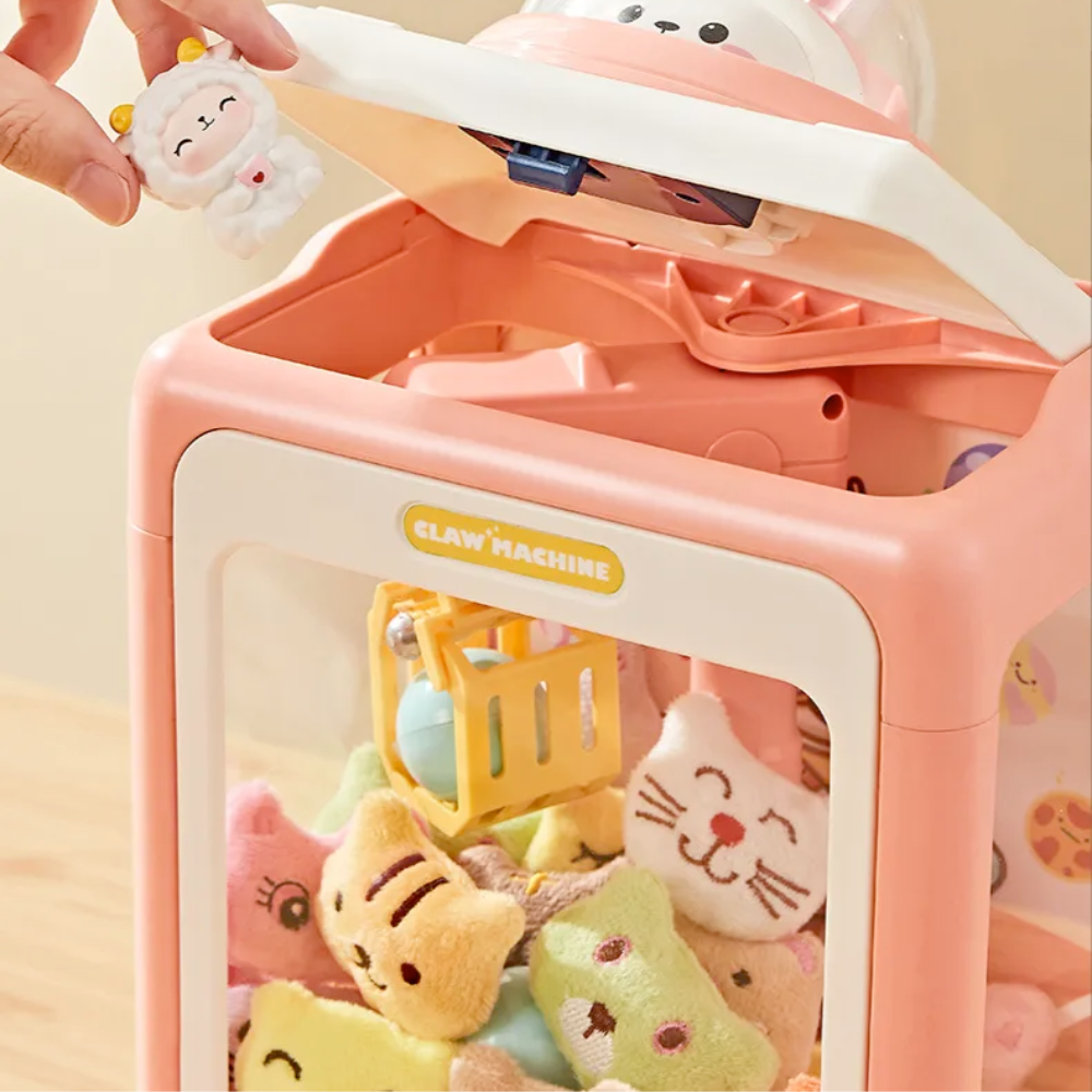 Compact Animated Entertainment Claw Game Device