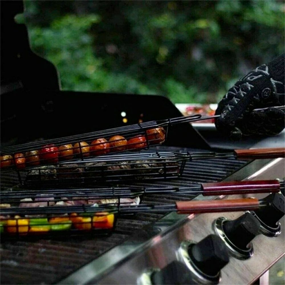 Versatile Grill Basket for Personal BBQ Use