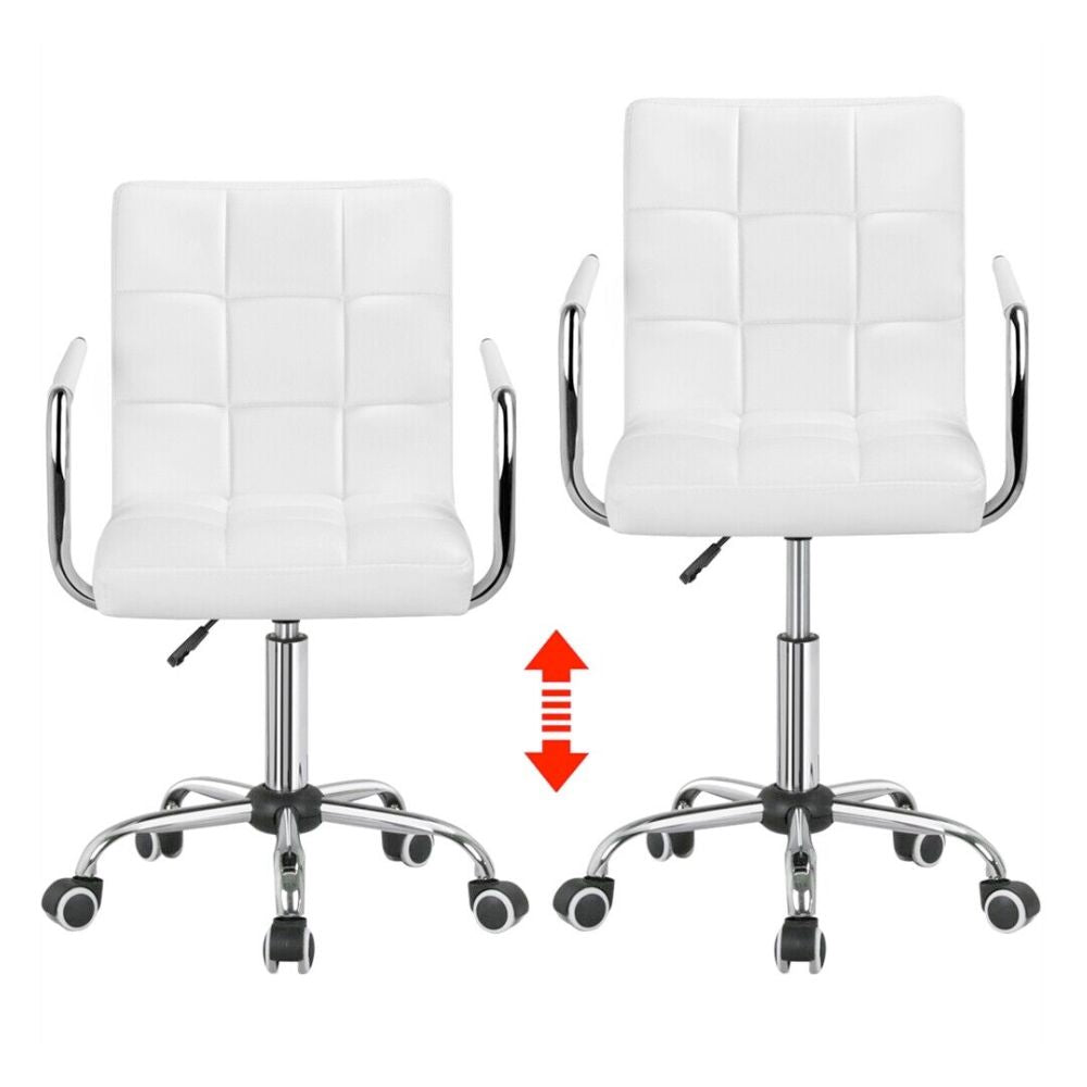 Contemporary Faux Leather Office Chair