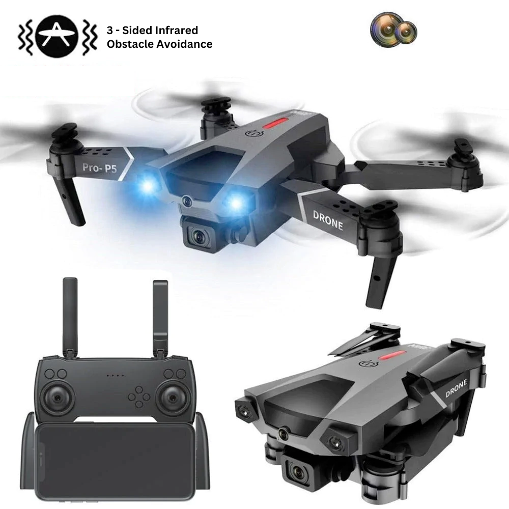 Smart Quadcopter Drone with Dual HD Cameras and Phantom X Technology