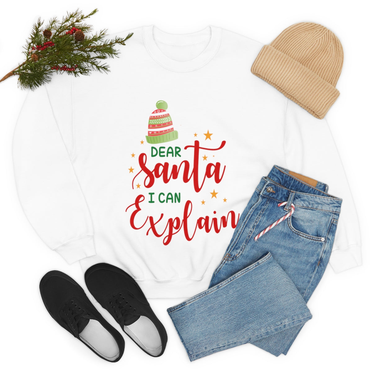 Santa I Can Explain Women's Sweatshirt