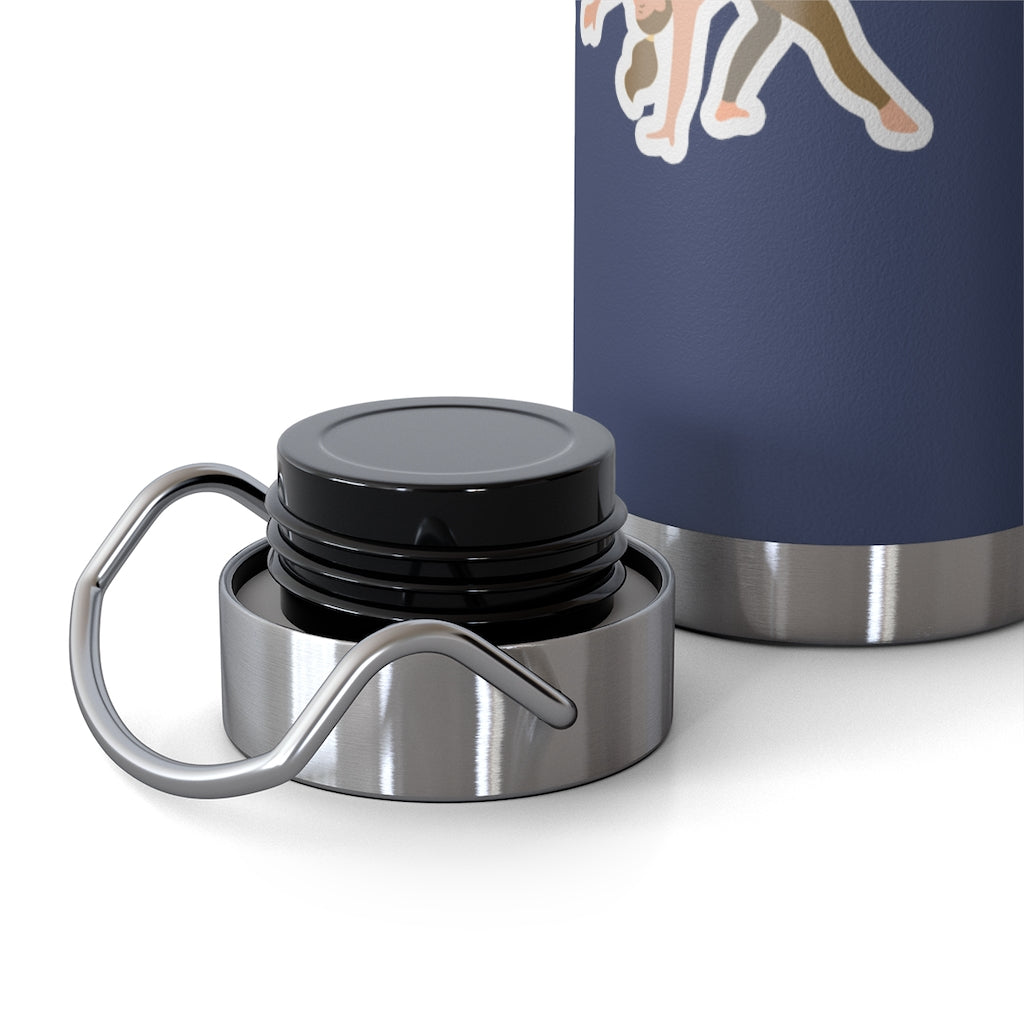 Discover Equilibrium: 22oz Thermos Bottle for Yoga Poses