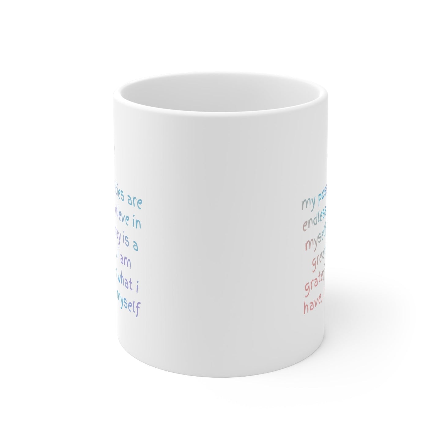 Positive Reminder Mug: Inspiring Affirmations for a Boost of Positivity