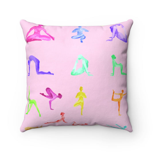 Yoga Haven Square Cushion - Available in 4 Dimensions
