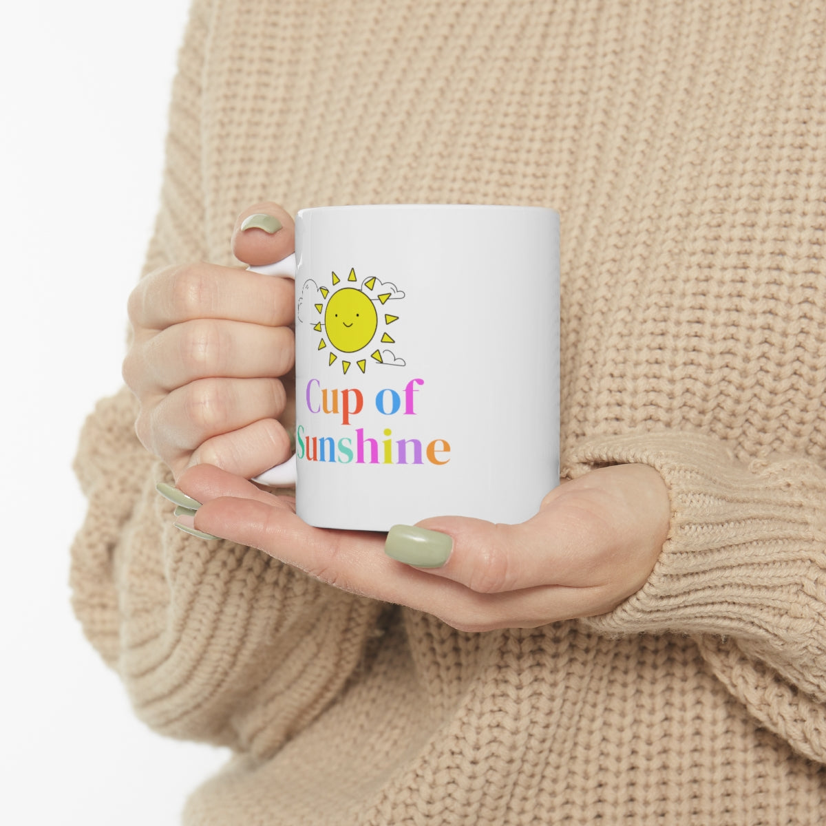 Positive Words Mug for a Brighter Day