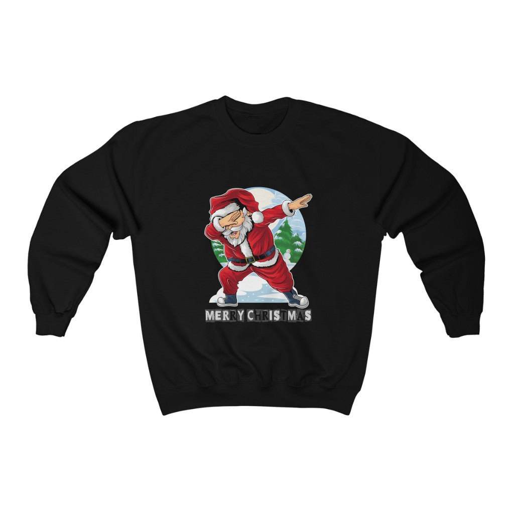 Santa Dabbing Men's Crewneck Sweatshirt