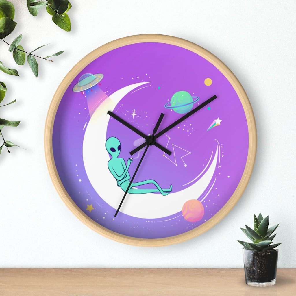 Chilltime Extraterrestrial Wall Clock
