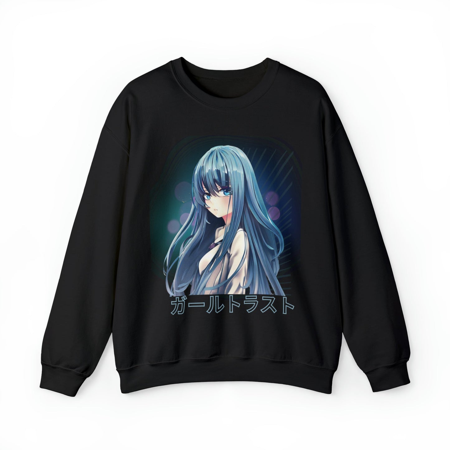 Anime Blue Hair Sweater