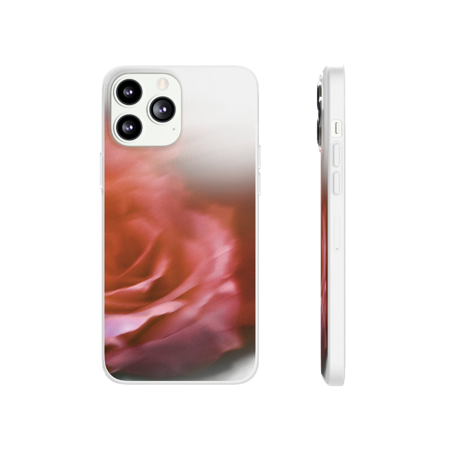 Clear Case for iPhone - Rose Fades
