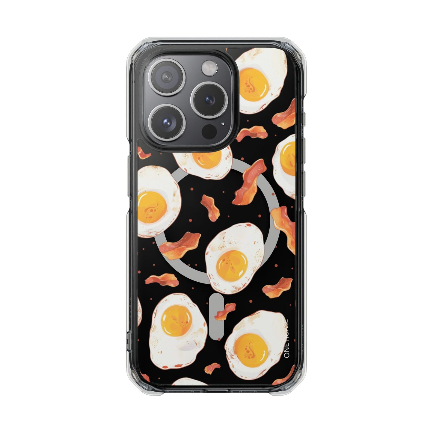 Feast of Morning Magnetic Transparent Case for iPhone Collection
