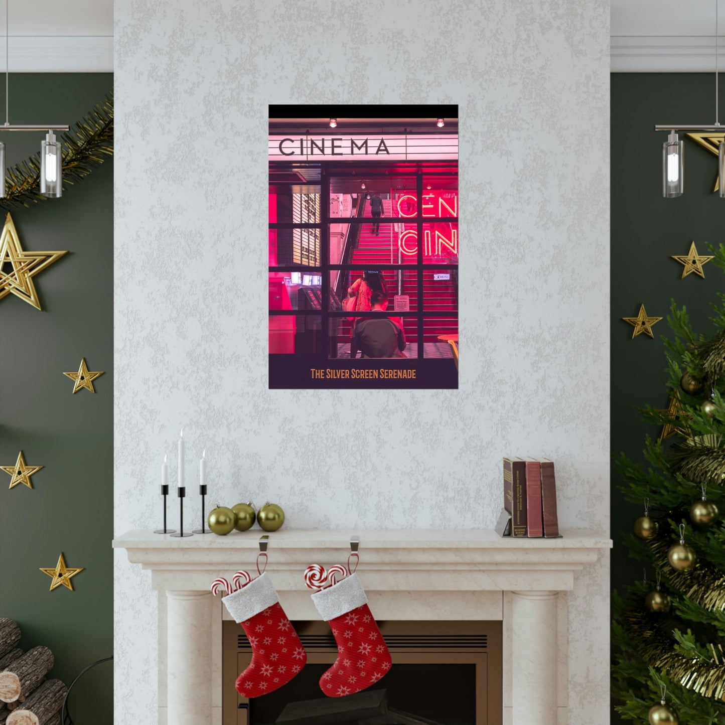 Vintage Movie Theme Print
