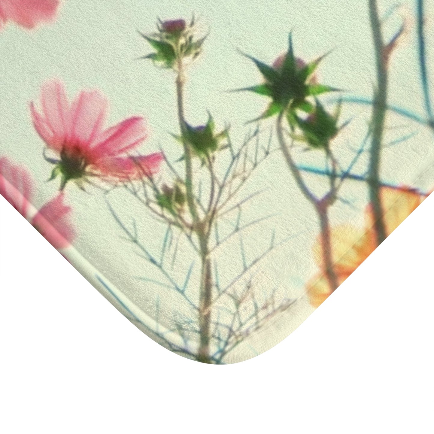 Meadow Blooms Bathroom Rug