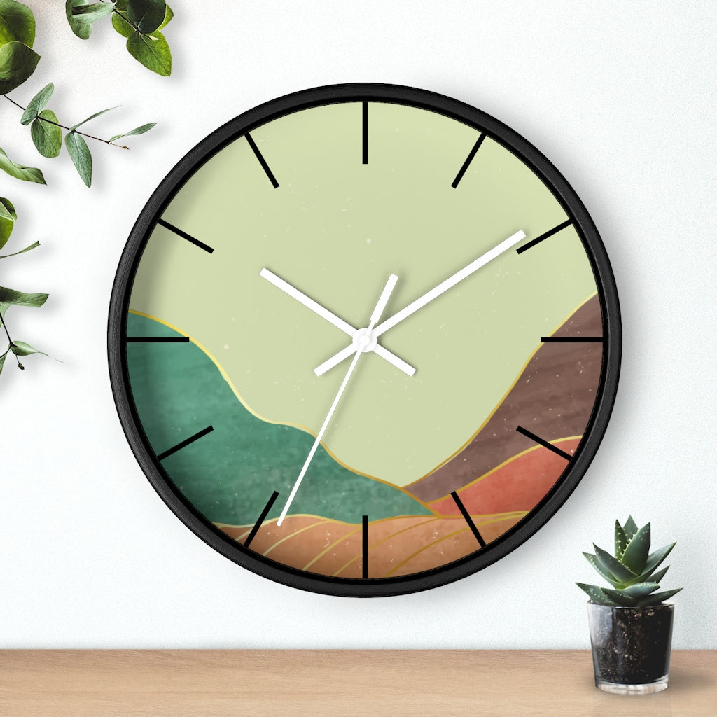 Mountain Serenity Wall Clock