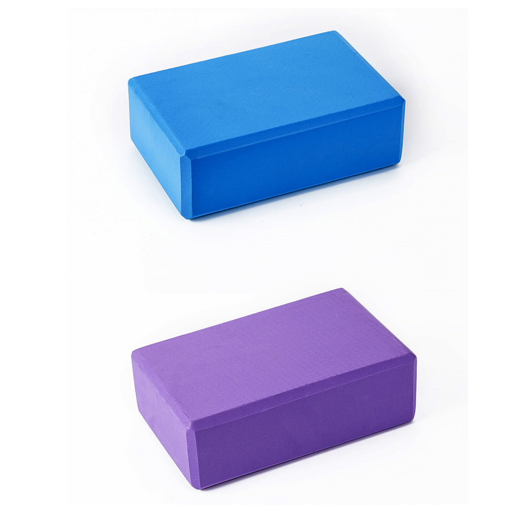 Lightweight Set of 3 Yoga Foam Fitness Blocks