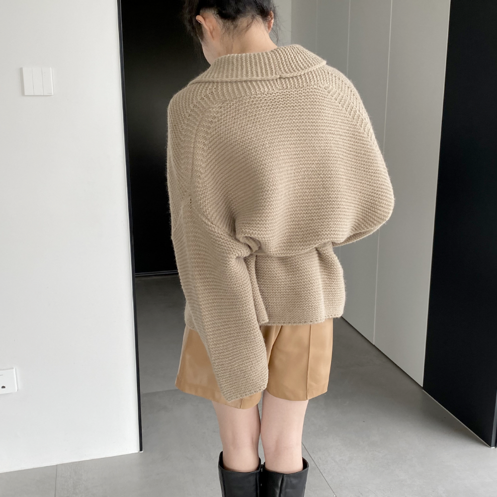 Kimono Style Cardigan with Waist Tie for Women