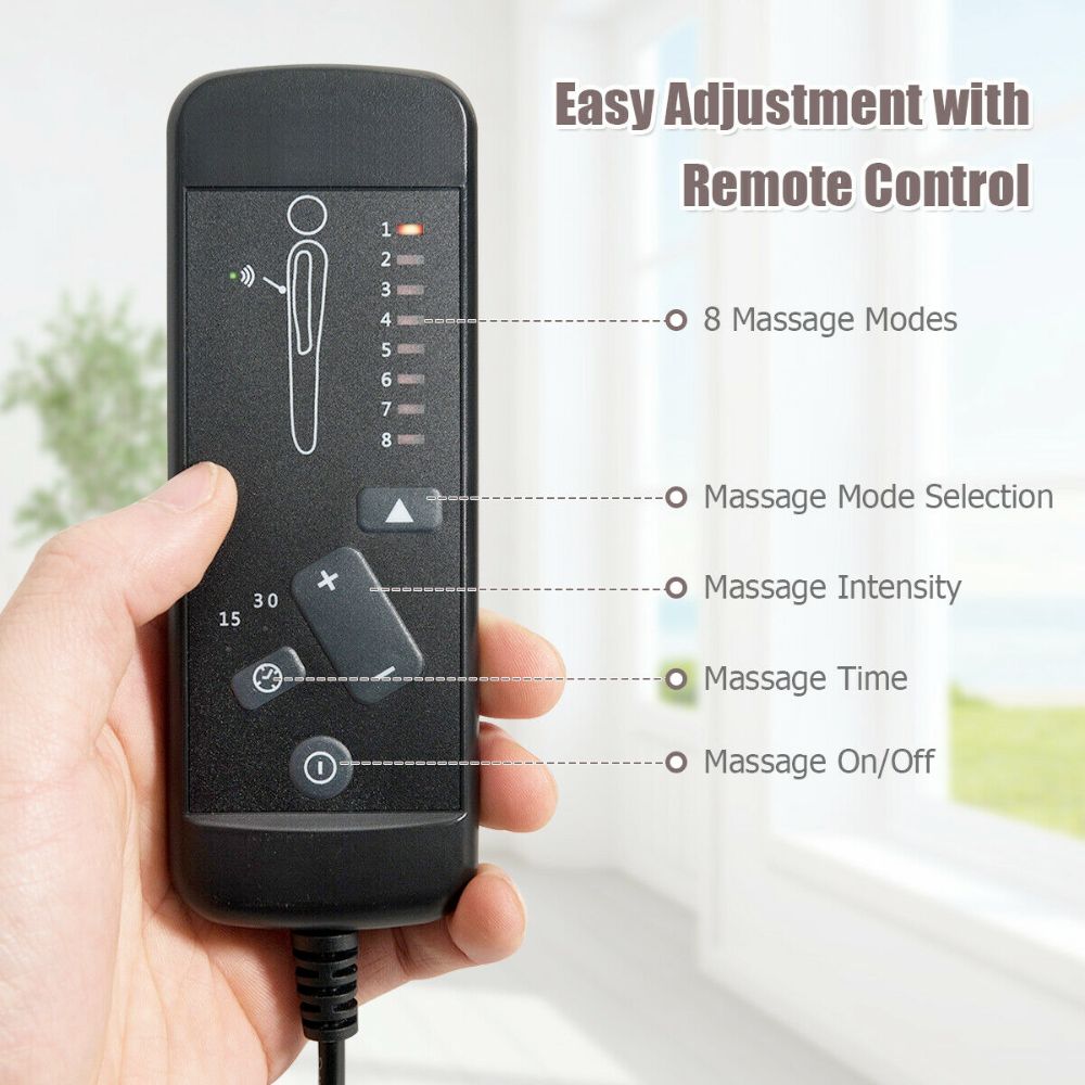 Massage Recliner Chair with Adjustable Footrest