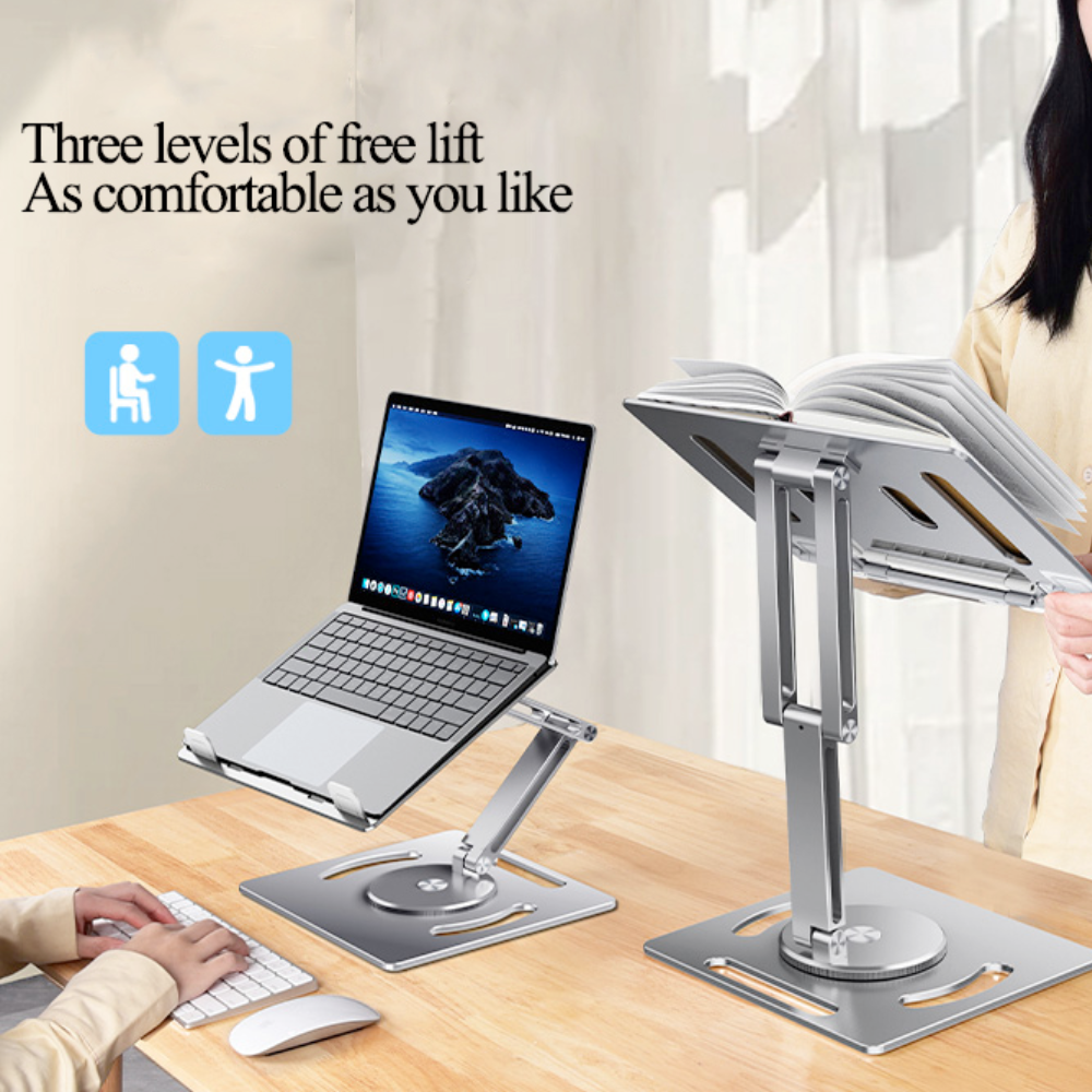 Multi-functional Laptop Stand with Adjustable Features