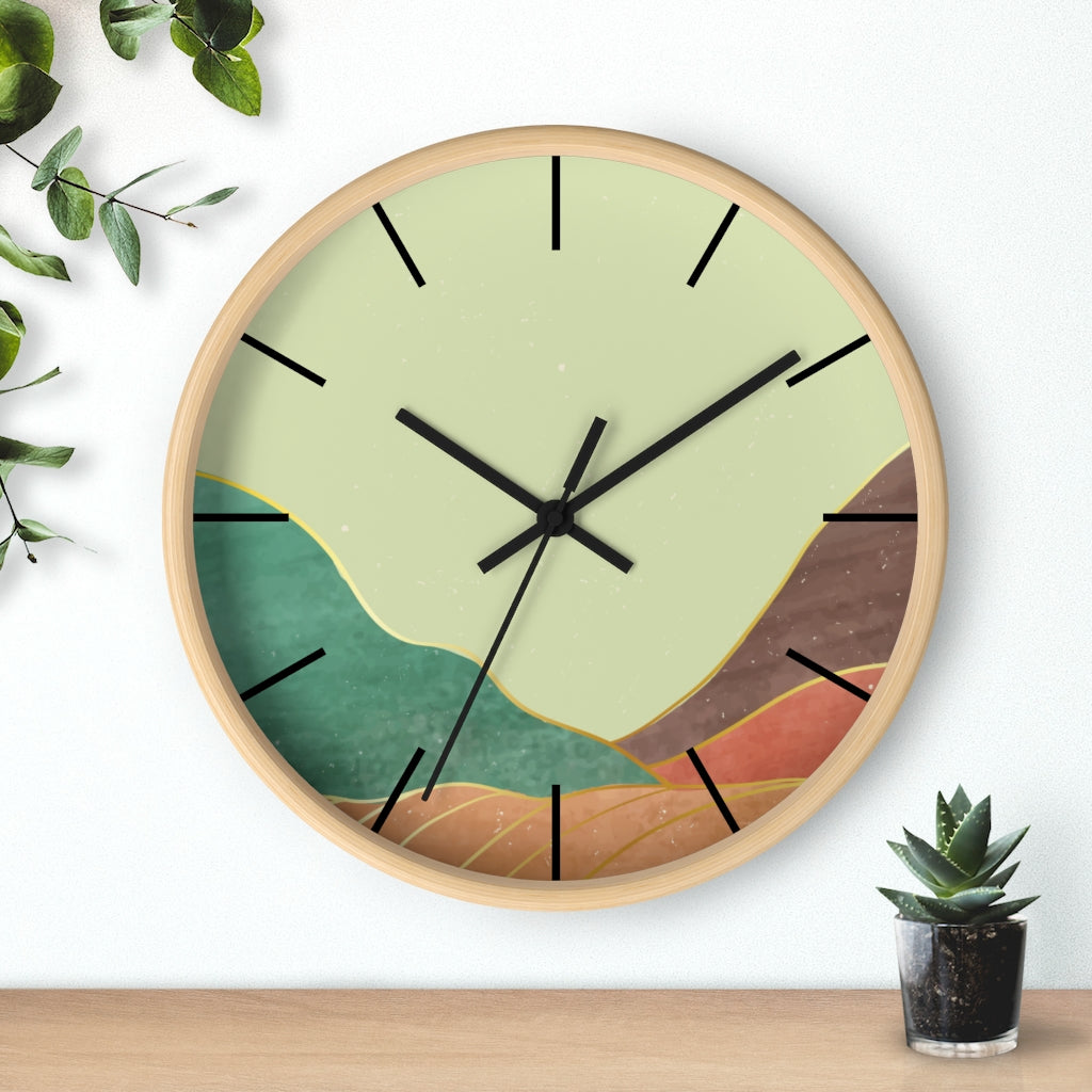 Mountain Serenity Wall Clock
