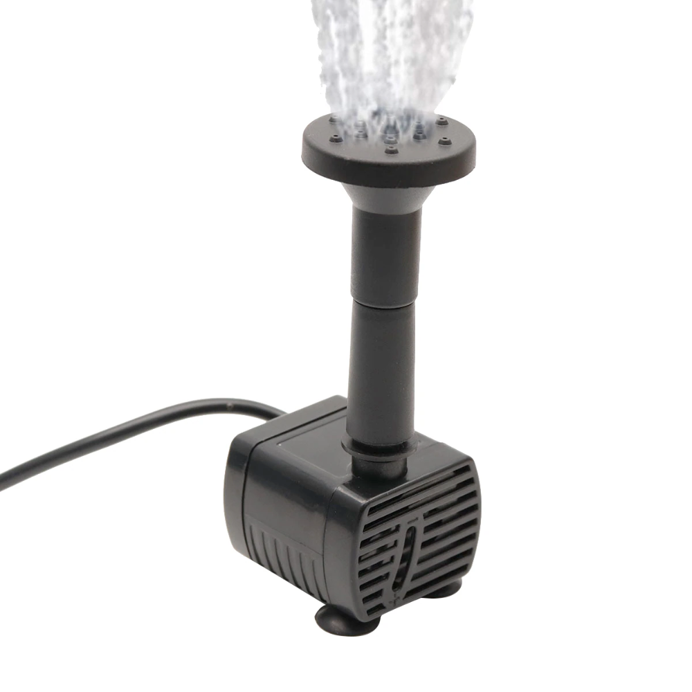 Solar-Powered Garden Fountain