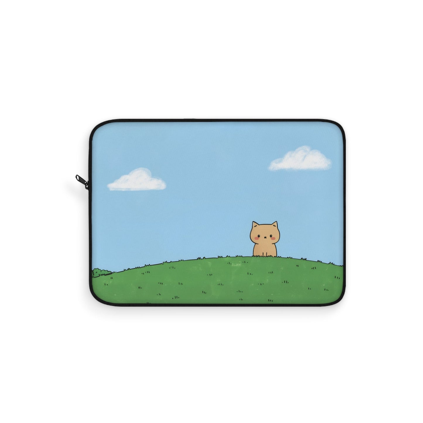Park Cat Laptop Cover