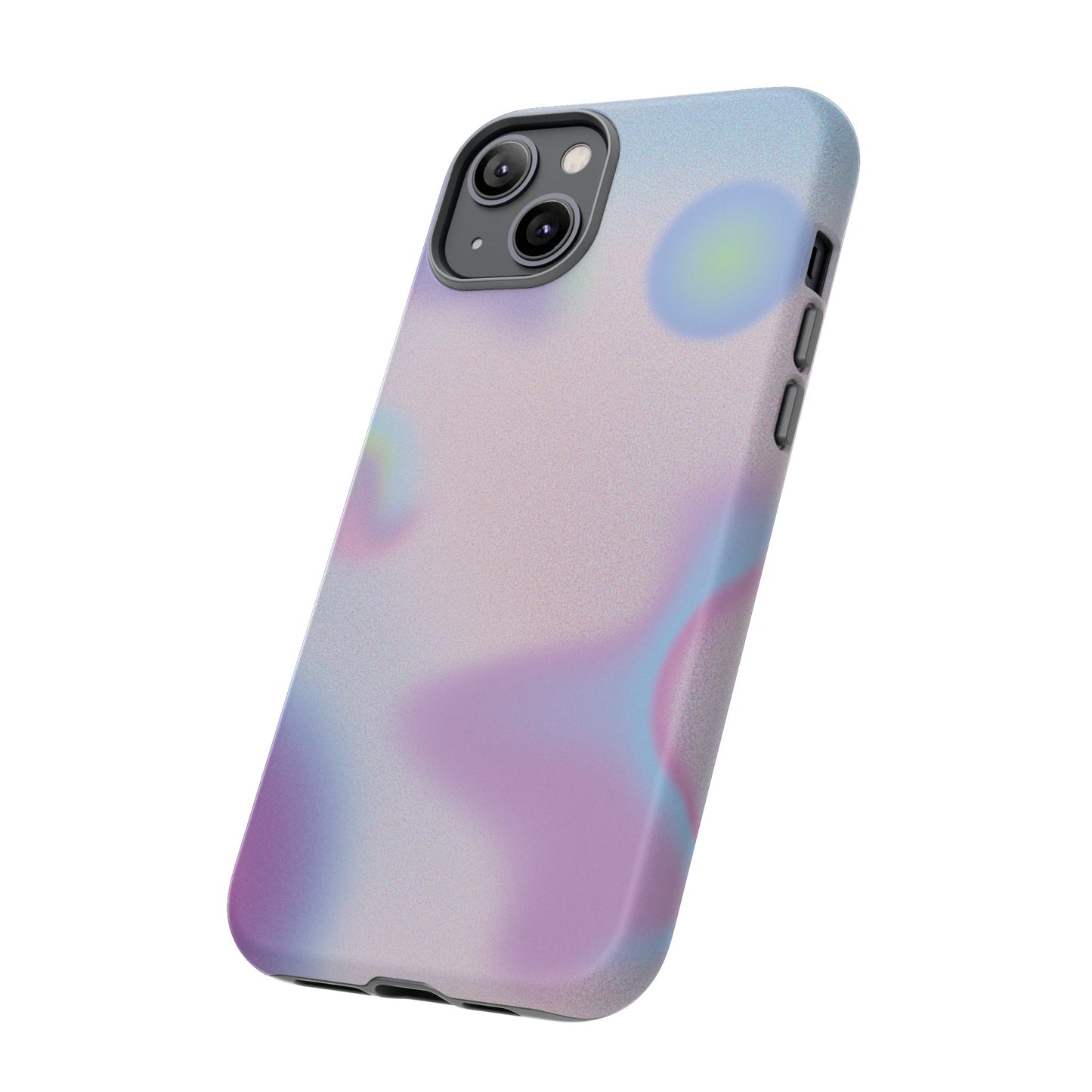 Floating Orbs Tough iPhone Case with Gradient Design