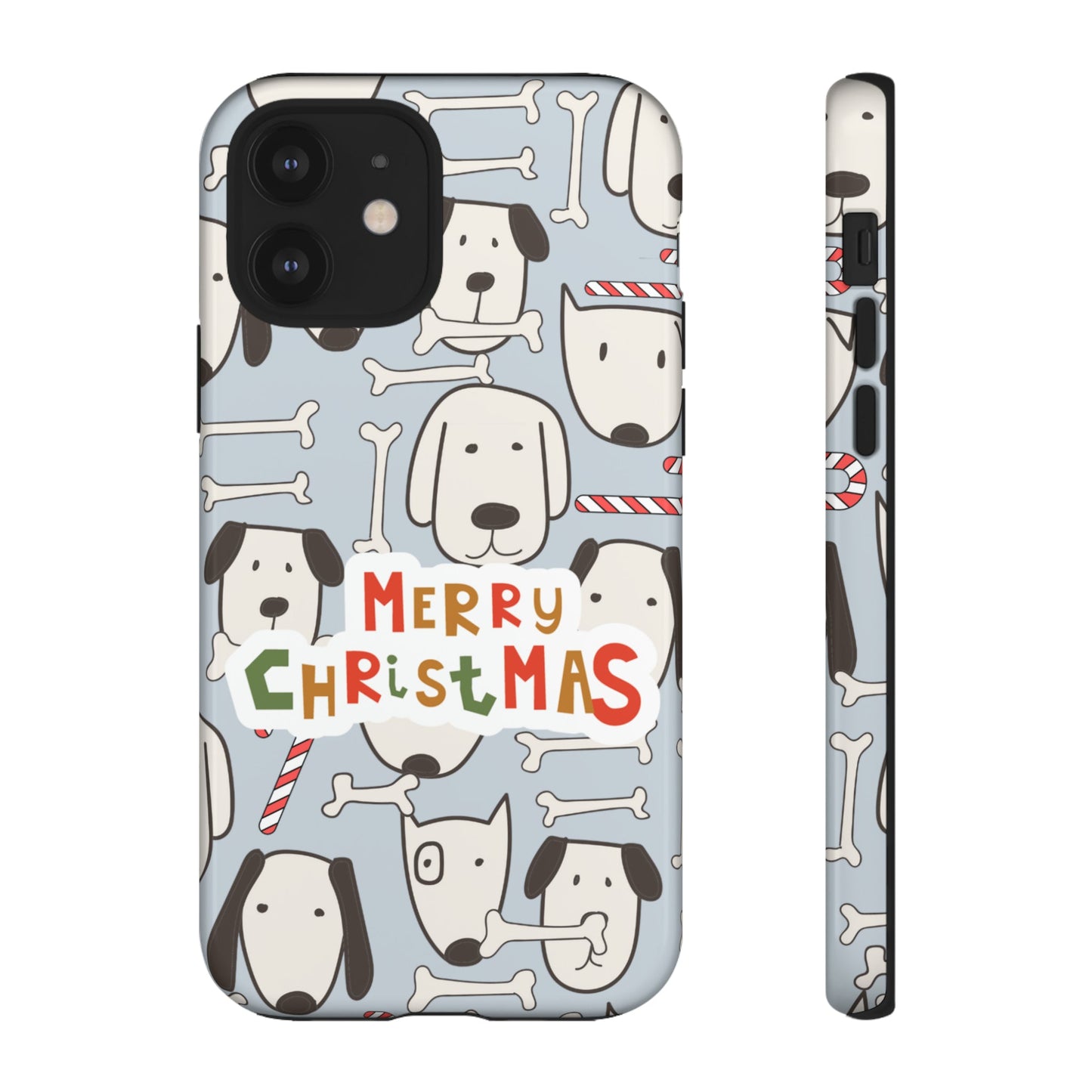 Dog Pattern Festive Holiday Tough Cases