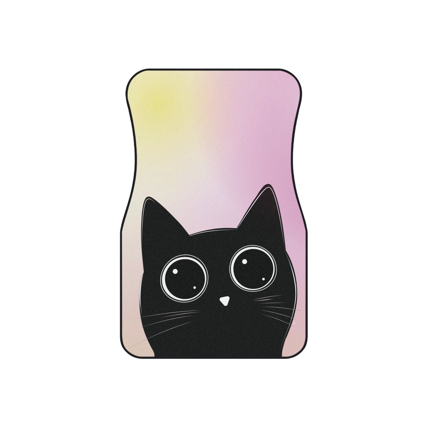 Charming Feline Vehicle Floor Mats (Set of 2)