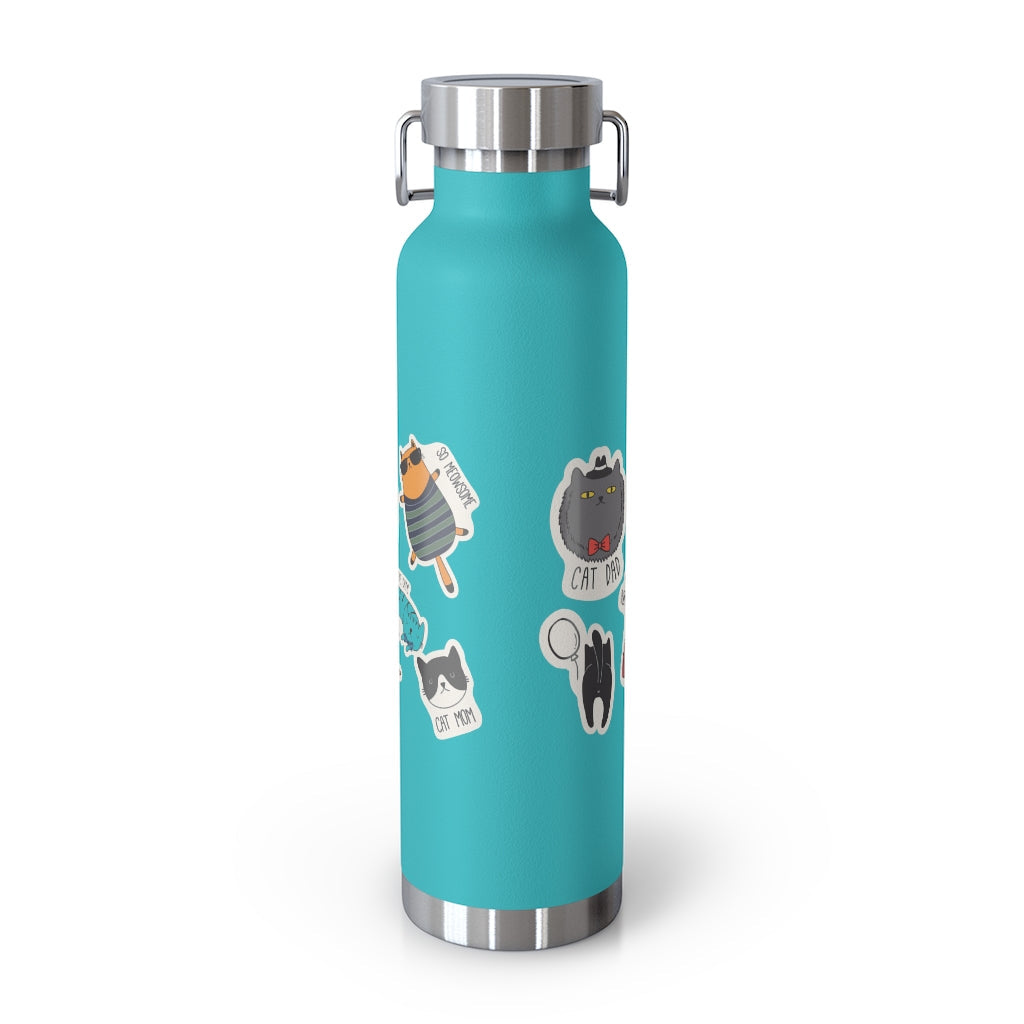 Cat Lover's Thermos Bottle - 22oz