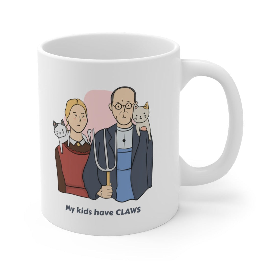 Cat Novelty Mug: My Children Possess Claws