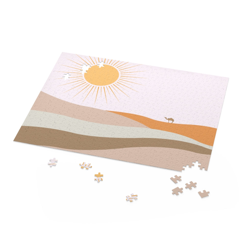 Artistic Jigsaw Puzzle - 500 Pieces for the Sunlit Sands
