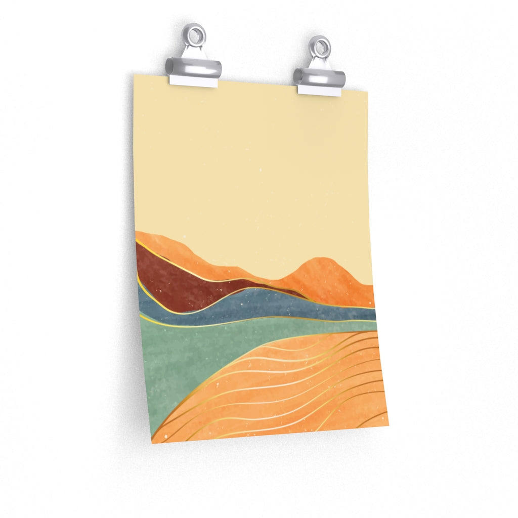 Premium Matte Vertical Posters of Tuscany's Scenery