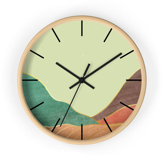 Mountain Serenity Wall Clock