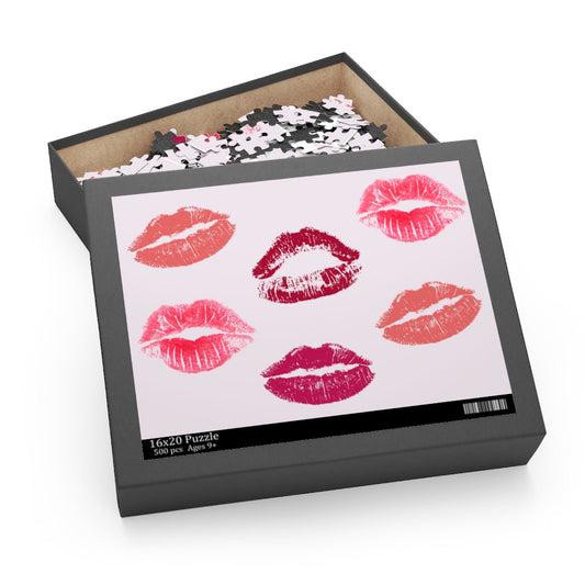 500-Piece Puzzle: Numerous Kisses Jigsaw