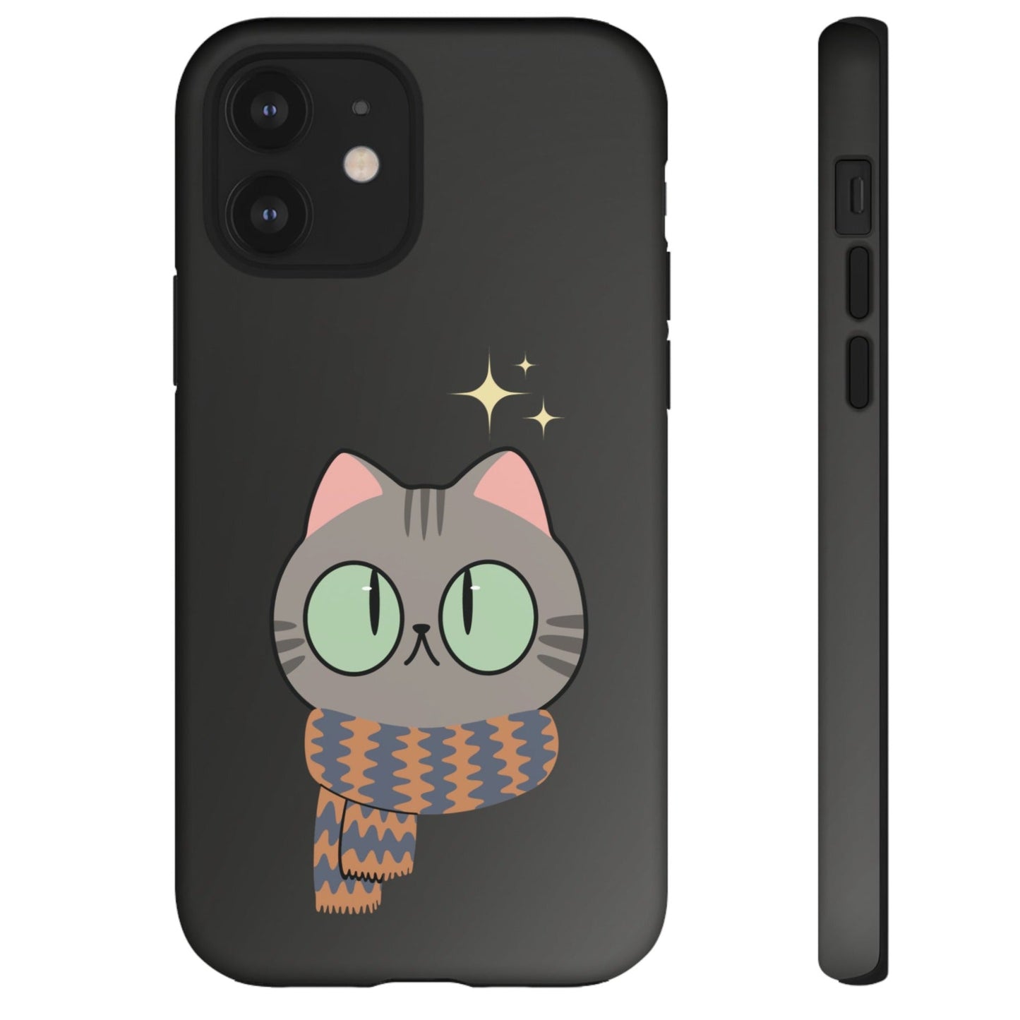 Cozy Feline Tough Cat iPhone Case