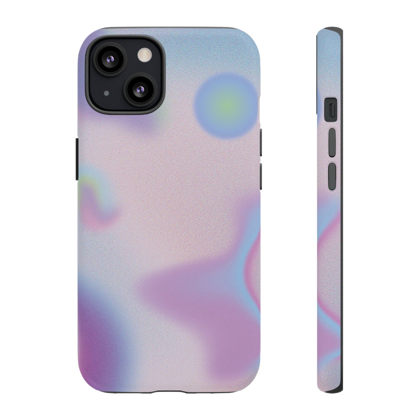 Floating Orbs Tough iPhone Case with Gradient Design