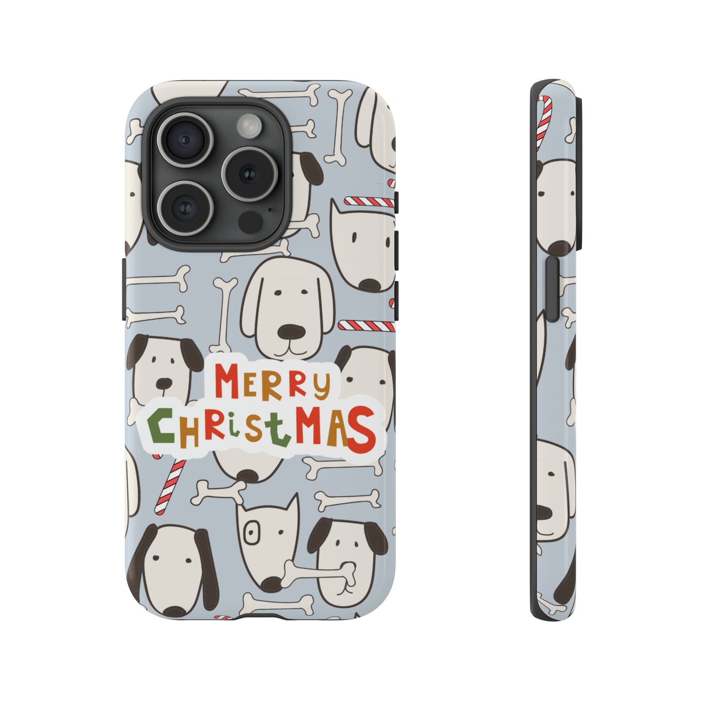 Dog Pattern Festive Holiday Tough Cases