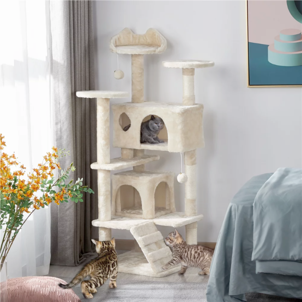 Sisal Rope Cat Tower for Climbing