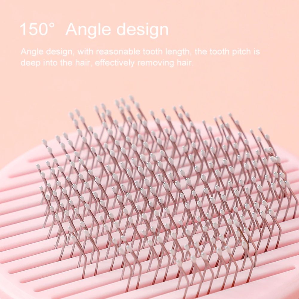 Fur Detangling and Relaxing Massage Brush for Pets